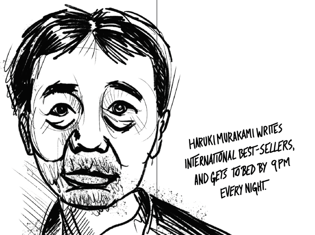 Early Book Spread for Haruki Murakami 