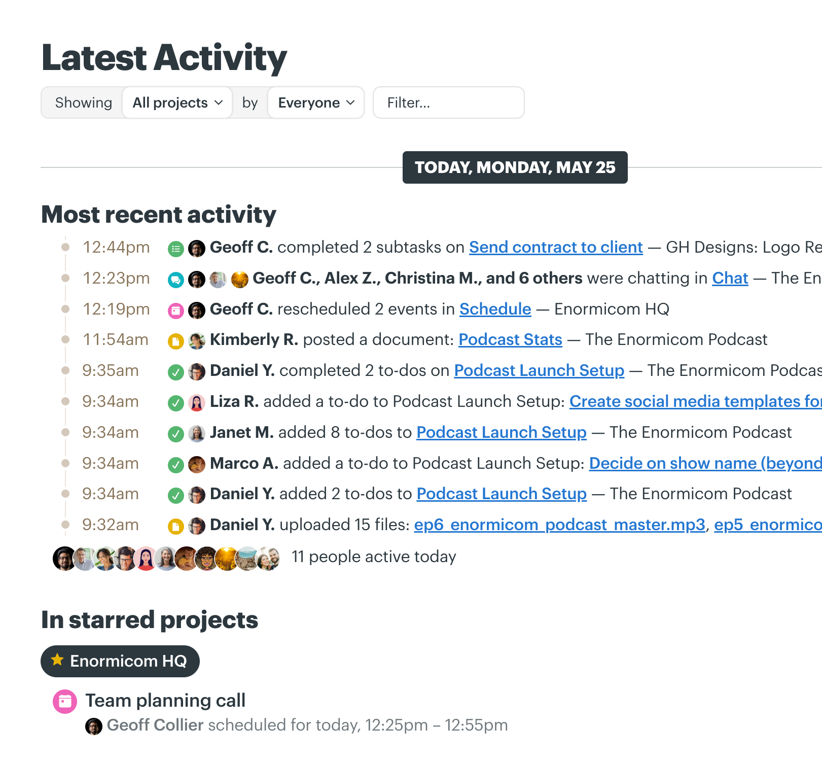 Activity that’s easy to absorb
